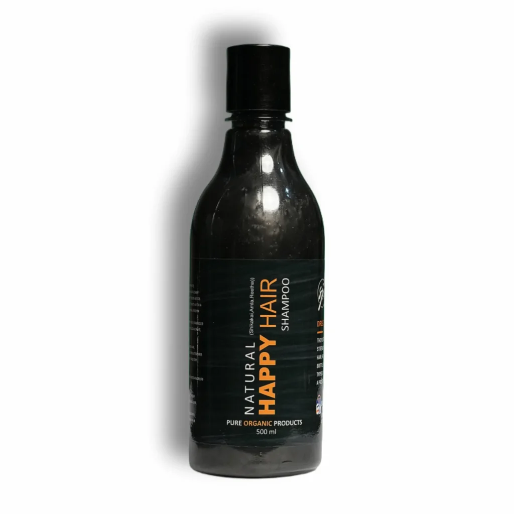 Happy Hair Herbal Shampoo 500 ml bottle by Sajjad Jani Mart