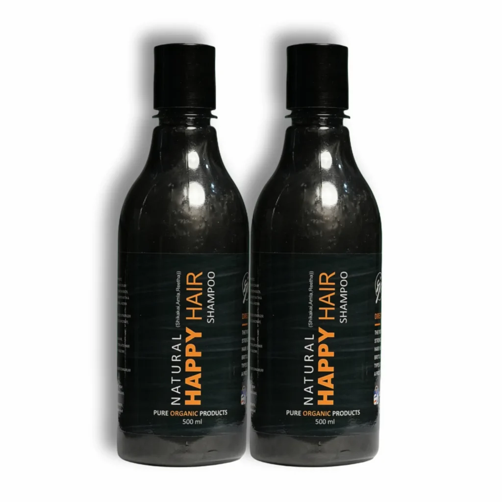 Happy Hair Herbal Shampoo 500 ml bottle, photo 2 of 4
